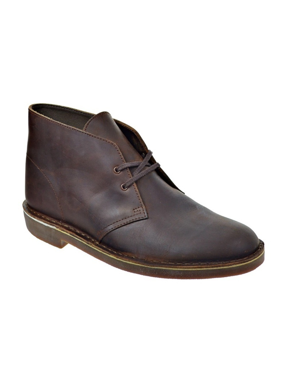 Clarks Men's  Bushacre 2 Boot Chukka Desert brown leather  11.5